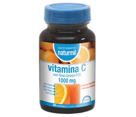 Vitamina C 1000 Mg 60 Comprimidos Naturmil