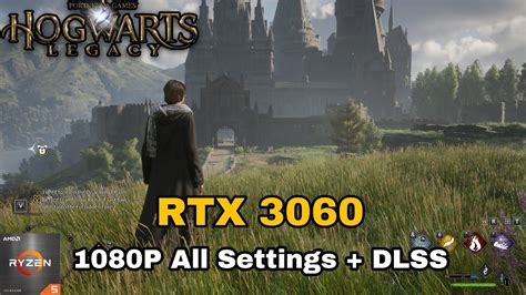 Hogwarts Legacy RTX 3060 12GB ALL Settings Ray Tracing 1080P Ryzen 5