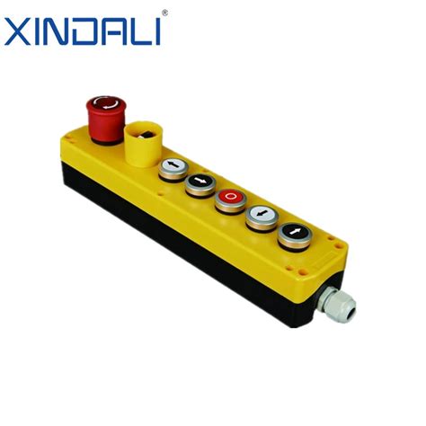 Xdl722 Jbw701p Seven Holes Spring Return Push Button Box Control