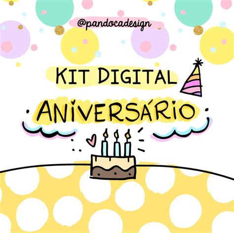 Kit Digital Anivers Rio Pandoca Design