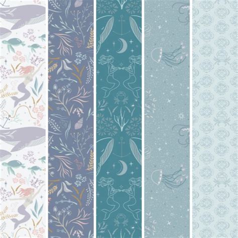 Sound Of The Sea Col Fat Quarter Pack Lewis Irene