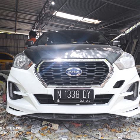 Jual Bodykit Datsun Go Facelift Baris Fiber Depan Kanan Kiri Kab