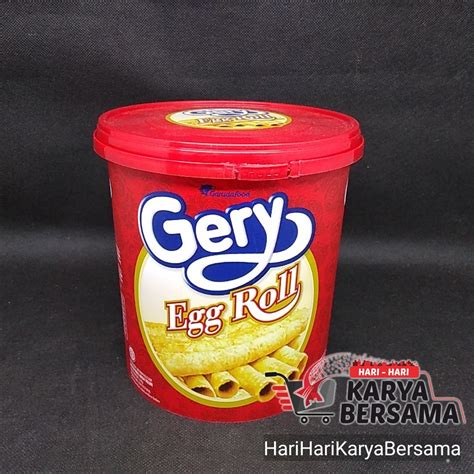 Jual GARUDA FOOD GERY EGG ROLL WAFER STICK 210GR Shopee Indonesia