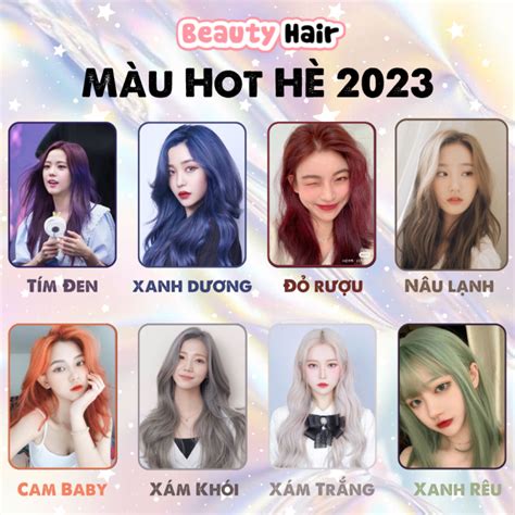 Thuốc nhuộm tóc thuốc nhuộm tóc tại nhà full màu hot trend an toàn không gây hại da đầu