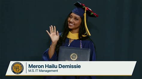 Wgu 2024 Cincinnati Commencement School Of Technology Conferral Of