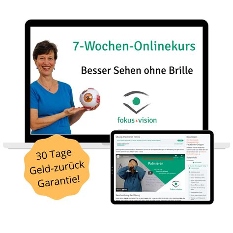 Onlinekurs Besser Sehen Ohne Brille Fokus Vision Shop