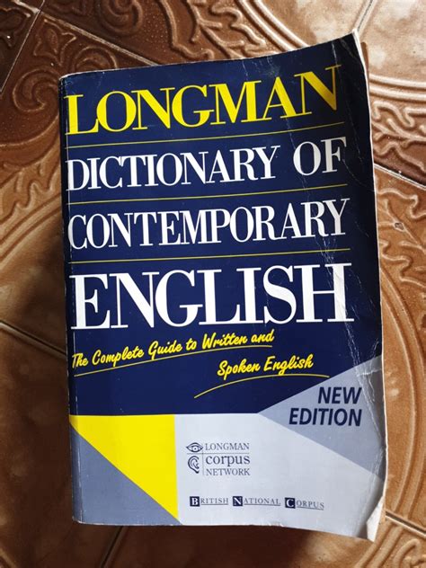 Dictionary Longman Hobbies Toys Books Magazines Textbooks On