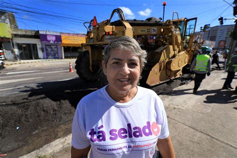 Obras Da Nova Senador Lemos Avan Am E Moradores Acompanham A Mudan A Na