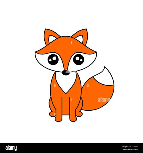 Dessin De Renard Roux Kawaii | Images and Photos finder