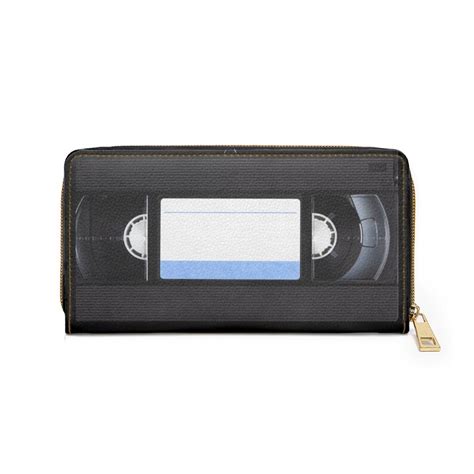 Retro Vhs Tape Wallet Vhs Retro Purse Retro Purse Zipper Wallet