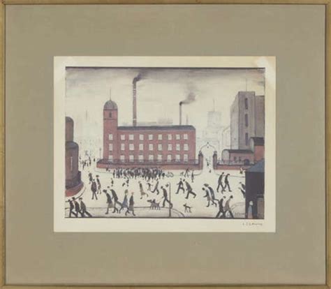 Mill Scene By L S Lowry On Artnet