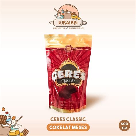 Jual Meses Coklat Ceres Ziplock Pouch Gram Chocolate