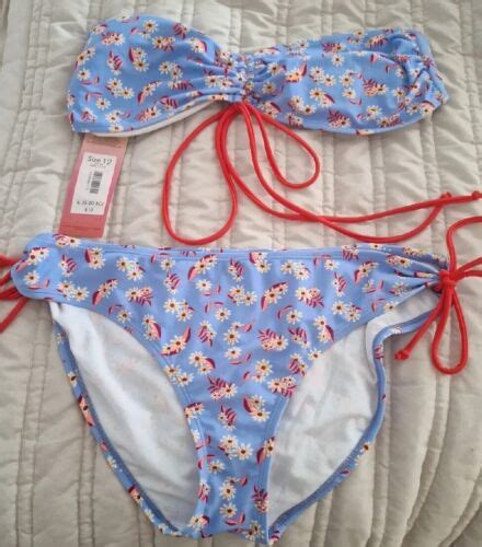 Bnwt Boots Coral Bay Bikini Set Size Ebay