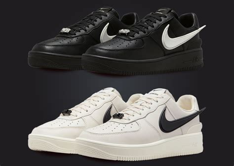 The AMBUSH X Nike Air Force 1 Low SP Black And Phantom Releases