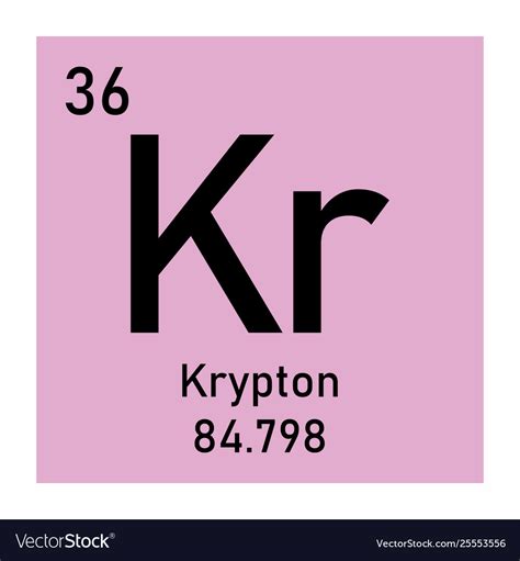 Atomic Structure Of Krypton