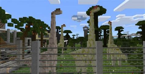 Jurassic World Map - Minecraft: Download from MncrftMods.com