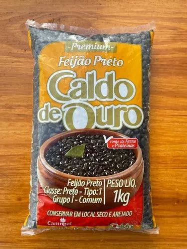 Feij O Preto Caldo De Ouro Kg Mercadolibre