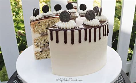 Cookies and Cream Cake - My Cake School