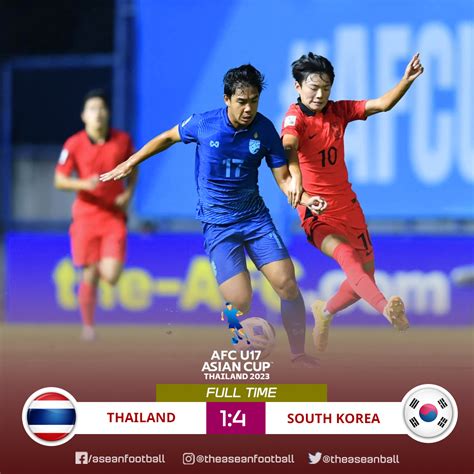 Asean Football On Twitter Afc U17 Asian Cup 2023 Quarter Finals Ft