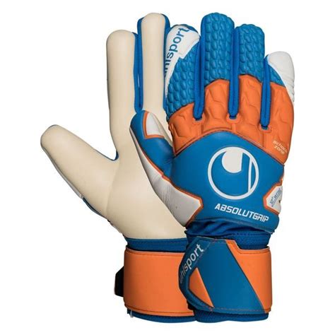 Uhlsport Torwarthandschuhe Absolutgrip Hn Pro T Rkis Orange Wei