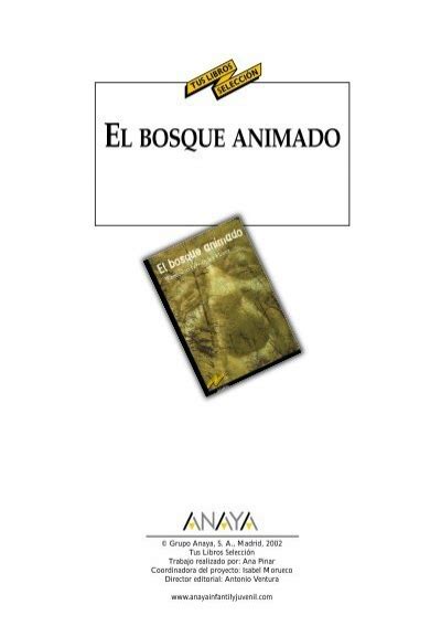 El Bosque Animado Anaya Infantil Y Juvenil