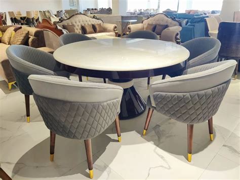 Marble Round Dining Tables Set 4 Seater At Rs 90000piece In New Delhi