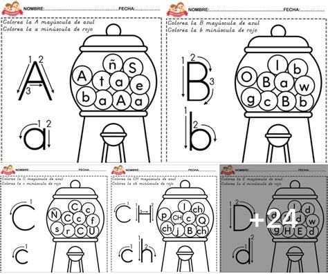 Abecedario Para Colorear E Imprimir