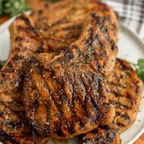 Grilled Pork Chop Marinade The Best Pork Chop Marinade Recipe