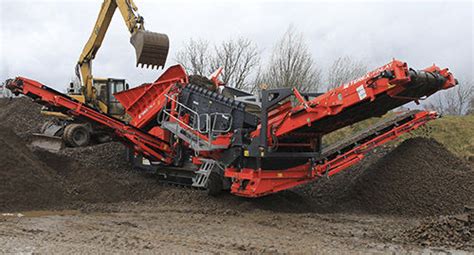 Crible Pour Chantier De Construction Spaleck Terex Mobile