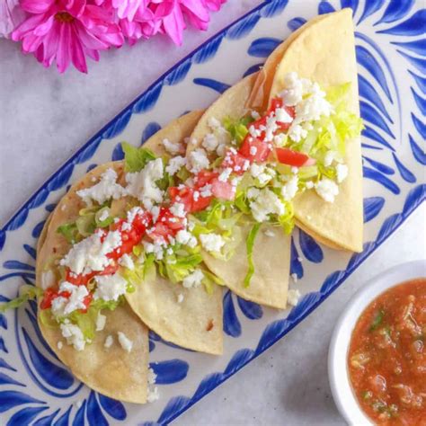 Tacos Dorados De Frijoles Crispy Bean Tacos