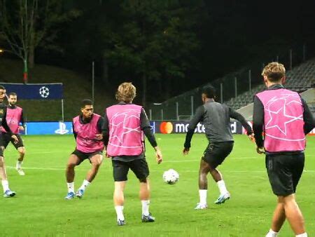 El Real Madrid Prepara Su Encuentro De Champions Con El Braga De