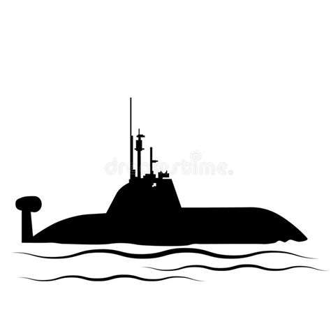 Submarine Silhouette Clip Art - 53+ Koleksi Gambar