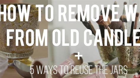 How To Remove Candle Wax Hgtv