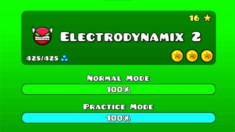 Electrodynamix 2 Geometry Dash 2 2 YouTube