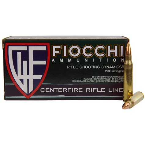 Fiocchi Rem Grain Fmjbt Rounds