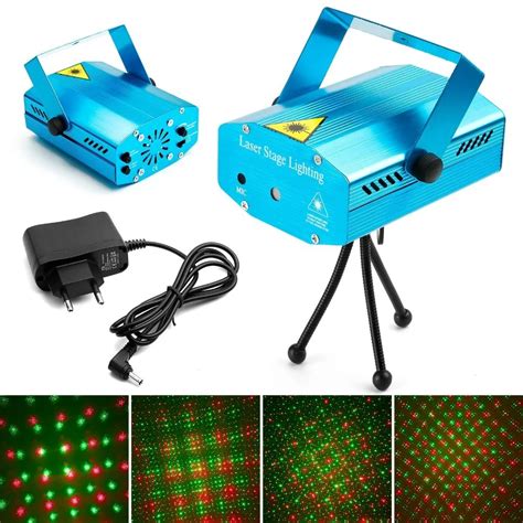 Mini Led Laser Projector Christmas Decorations Laser Disco Light Laser