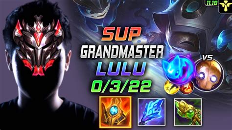 Grandmaster Lulu Support Vs Blitzcrank