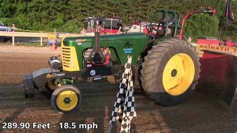 5 500 V8 Hot Rod Tractors TTPA Pulls At Deckerville MI 2019 YouTube