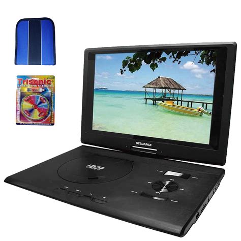 Sylvania 13 3 Swivel Screen Portable Dvd Player W Usb Sd Card Reader