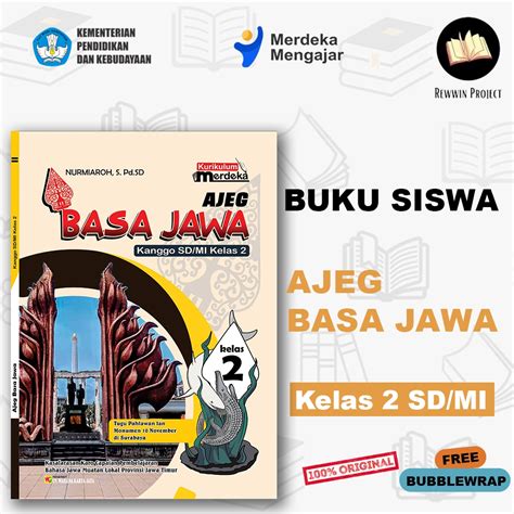 Jual Buku Siswa Ajeg Basa Jawa Untuk Kelas Sd Kurikulum Merdeka