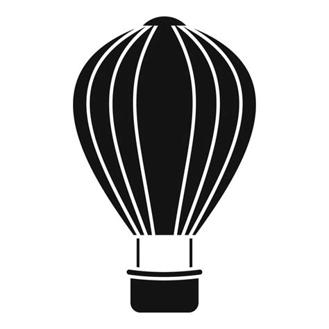 Icono De Globo Aerost Tico Ilustraci N Simple Del Icono De Vector De