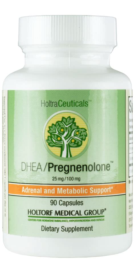 DHEA/Pregnenolone 25mg/100mg – Holtraceuticals