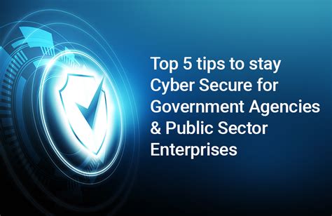 Top 5 Cyber Security tips for Govt & Public Sector | DropSecure