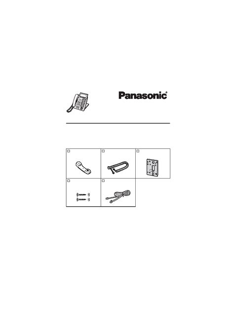 Kx Dt Datasheet Pages Panasonic Digital Proprietary Telephone