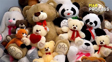 See The Process Of Mass Production Of Handmade Plush Toys At The Factory Youtube