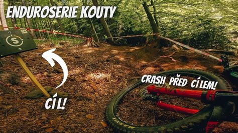 Trek Enduro Race Kouty Crash T Sn P Ed C Lem K Youtube