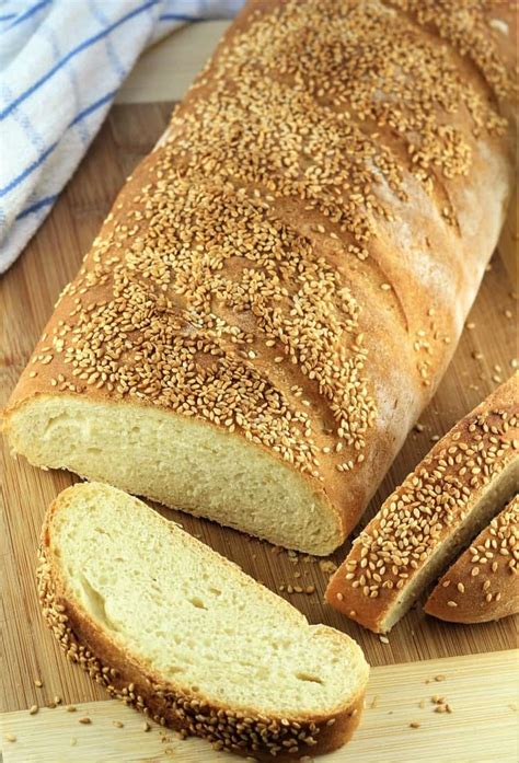 Semolina Bread With Sesame Seeds Mangia Bedda