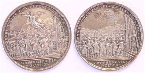 Salzburg Emigration Emigranten Medaille 1732 Roll 23 Vz MA Shops