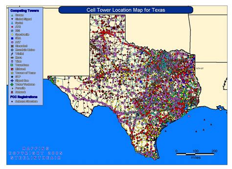 Map Of Cell Tower Locations