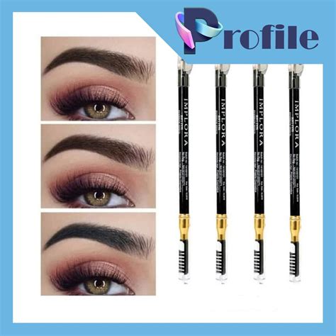 Jual IMPLORA Eye Brow Pencil 2 IN 1 PENSIL SERUTAN SIKAT